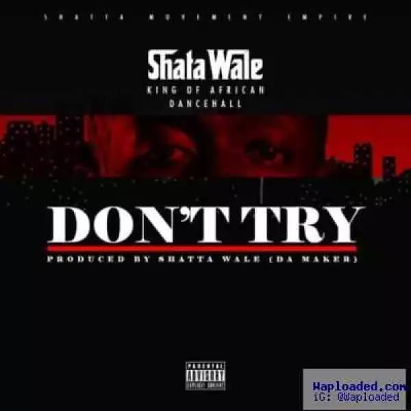 Shatta Wale - Don’t Try (CrissWaddle Diss)